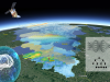 Map NO2-oppervlakteconcentraties uit atmosferische kolommen België