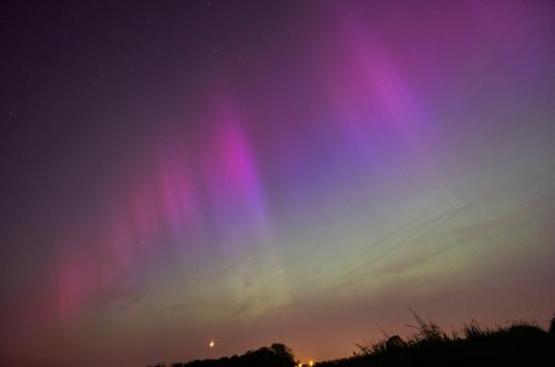 Aurora seen on 11 May 2024 in Belgium at unusual low latitudes