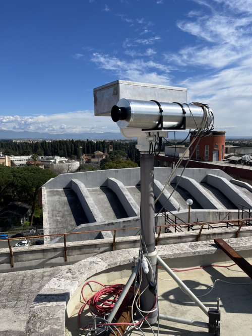 NO2-camera in Rome