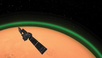 Airglow on Mars seen by TGO